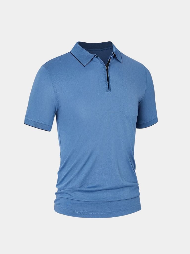 Regis Quarter Zip Polo – Vailor & Veil