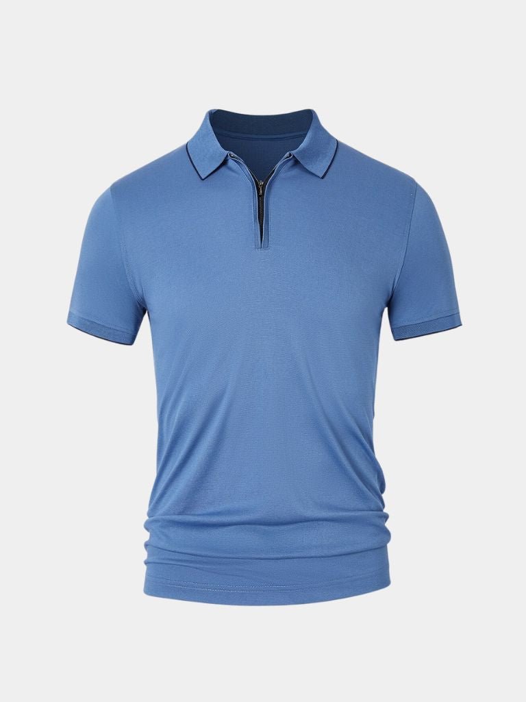 Regis Quarter Zip Polo – Vailor & Veil