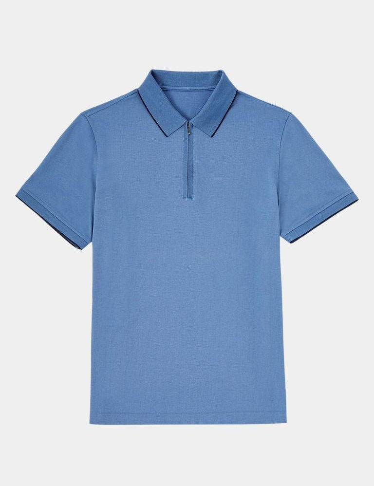 Regis Quarter Zip Polo – Vailor & Veil