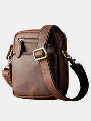 Retro Leather Men's Shoulder Bag - Vailor & Veil