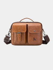 Retro Leather Square Shoulder Bag - Vailor & Veil