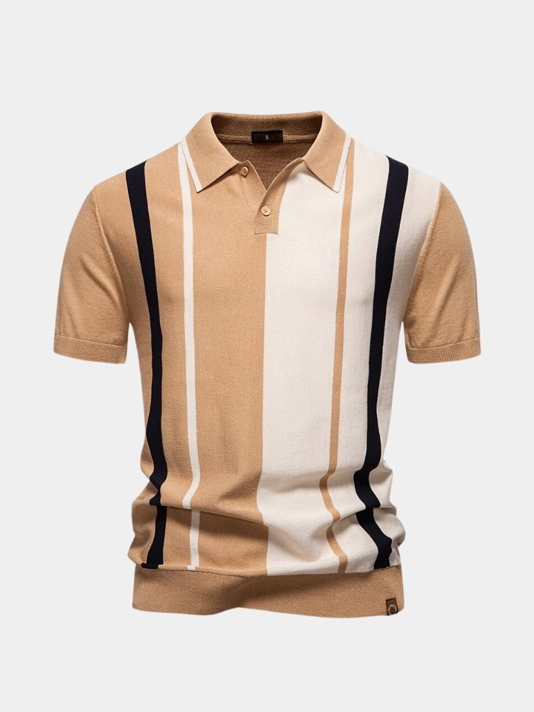 Retro Stripe Polo – Vailor & Veil