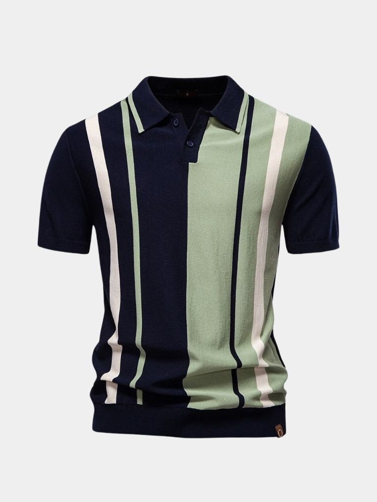 Retro Stripe Polo – Vailor & Veil