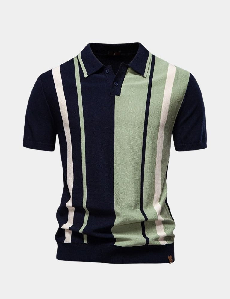 Retro Stripe Polo – Vailor & Veil
