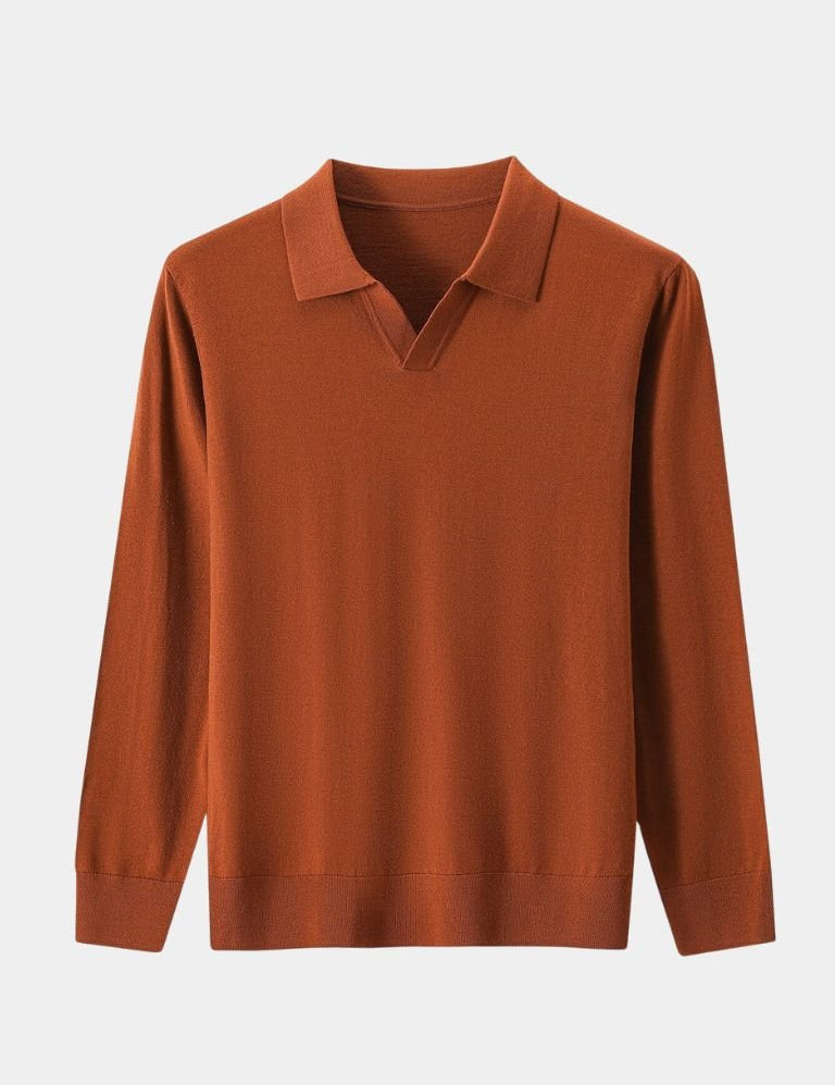 Royal Comfort Long Sleeve Polo - Vailor & Veil