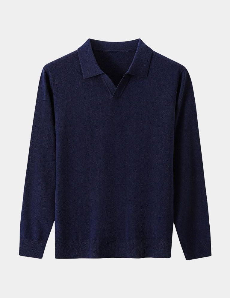 Royal Comfort Long Sleeve Polo - Vailor & Veil