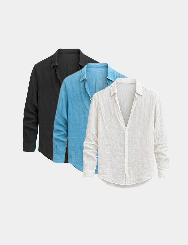 [SPECIAL PACK] Linen Reverie Summer Shirt -  Vailor & Veil