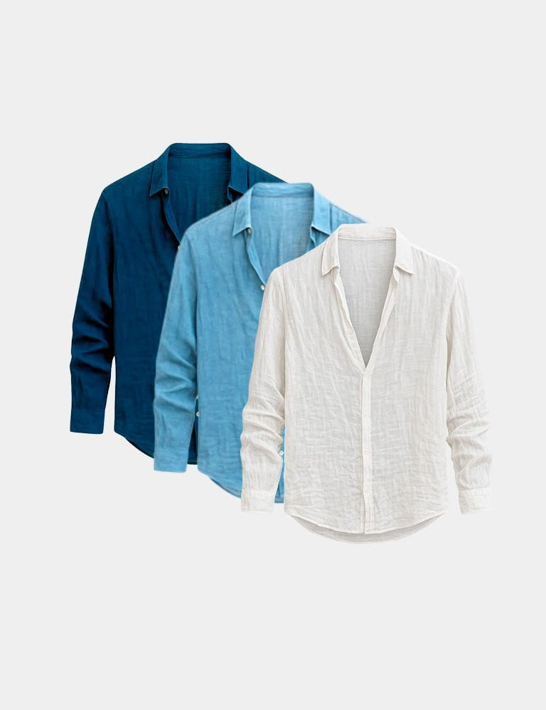 [SPECIAL PACK] Linen Reverie Summer Shirt -  Vailor & Veil