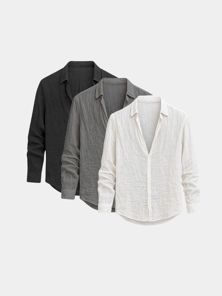 [SPECIAL PACK] Linen Reverie Summer Shirt -  Vailor & Veil