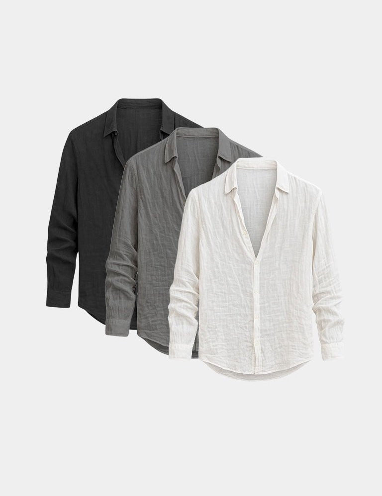 [SPECIAL PACK] Linen Reverie Summer Shirt -  Vailor & Veil