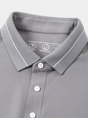 Steel Grey Polo – Vailor & Veil