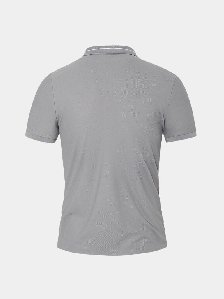 Steel Grey Polo – Vailor & Veil