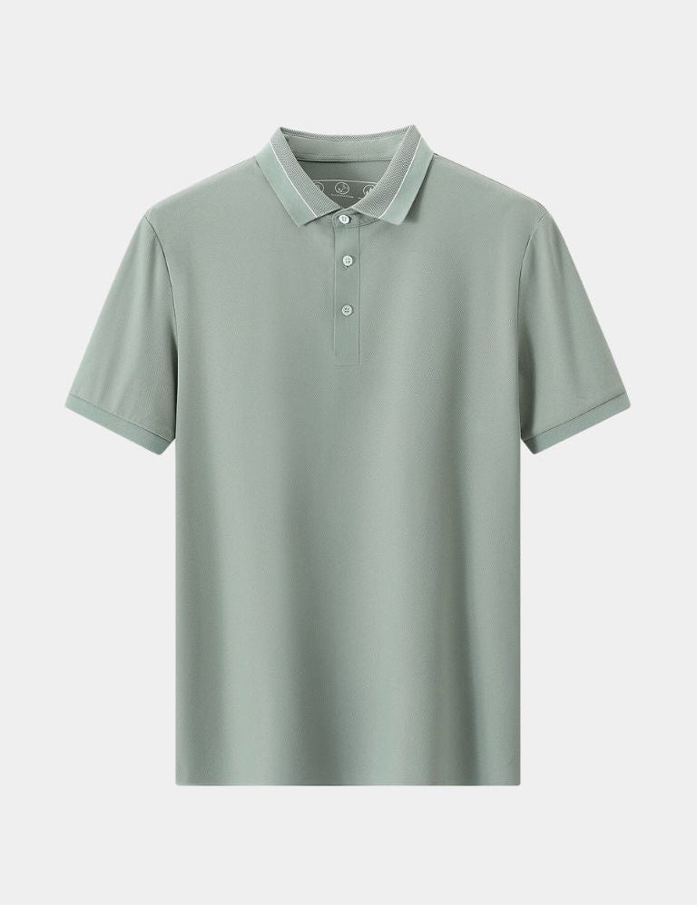 Steel Grey Polo – Vailor & Veil