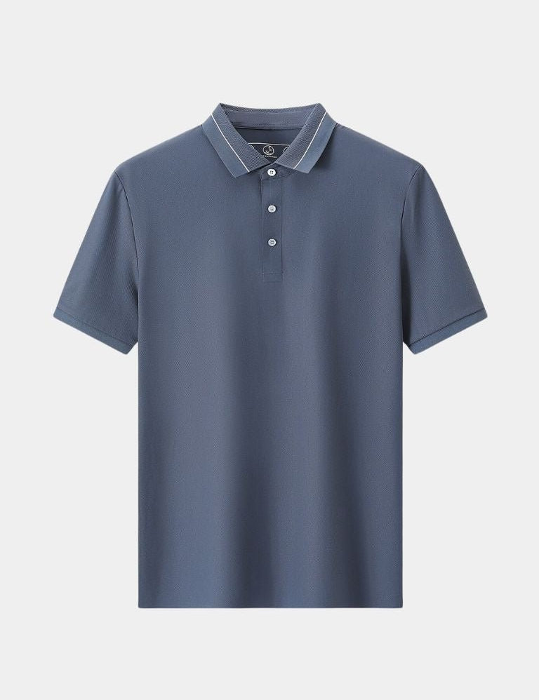 Steel Grey Polo – Vailor & Veil