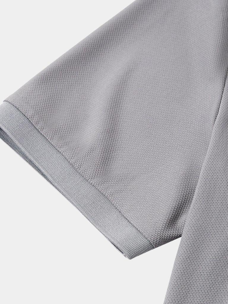 Steel Grey Polo – Vailor & Veil