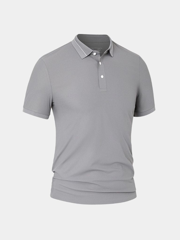 Steel Grey Polo – Vailor & Veil