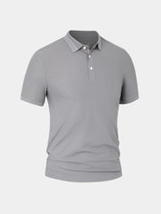 Steel Grey Polo – Vailor & Veil