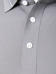 Steel Grey Polo – Vailor & Veil
