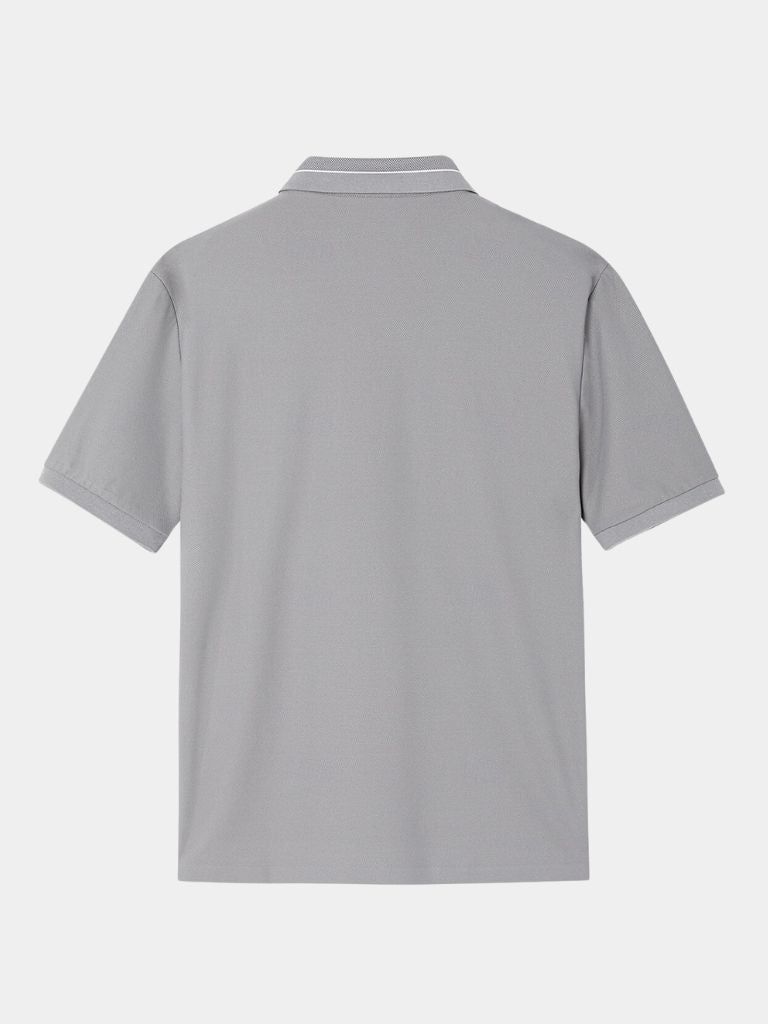 Steel Grey Polo – Vailor & Veil