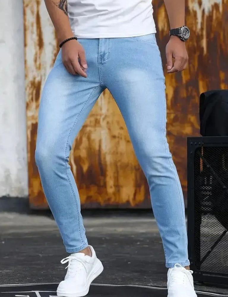 Stretchy Skinny Denim Jeans Trousers - Vailor & Veil