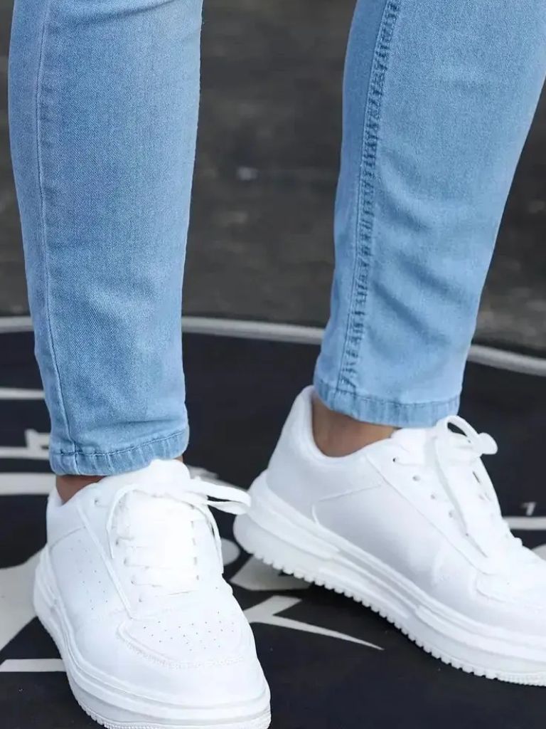 Stretchy Skinny Denim Jeans Trousers - Vailor & Veil