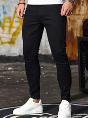 Stretchy Skinny Denim Jeans Trousers - Vailor & Veil