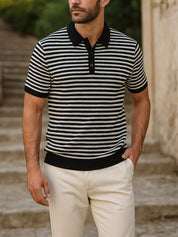 Stripe Class Polo - Vailor & Veil