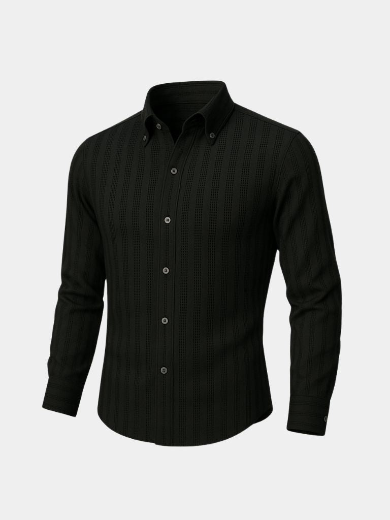 Striped Button Down Seersucker Shirt - Vailor & Veil