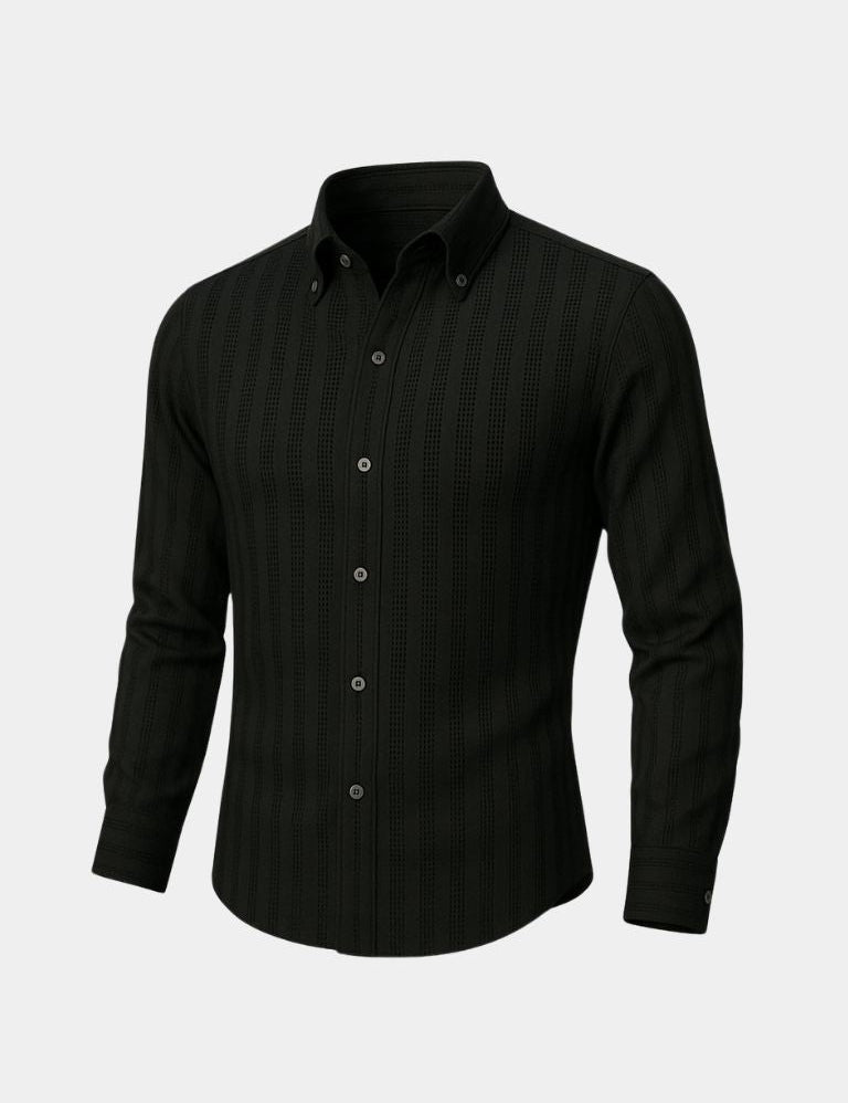 Striped Button Down Seersucker Shirt - Vailor & Veil