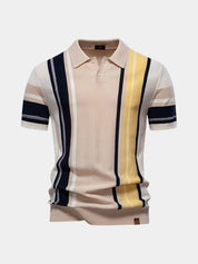 Sundown Stripes Polo – Vailor & Veil