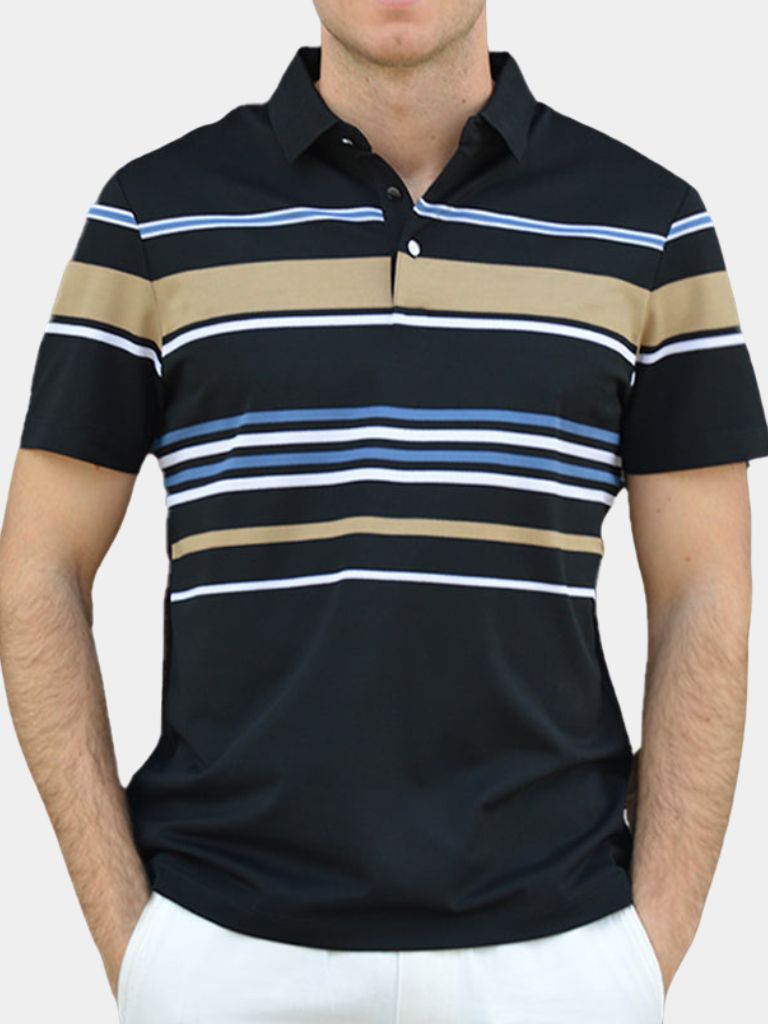 Sunset Stripe Polo – Vailor & Veil