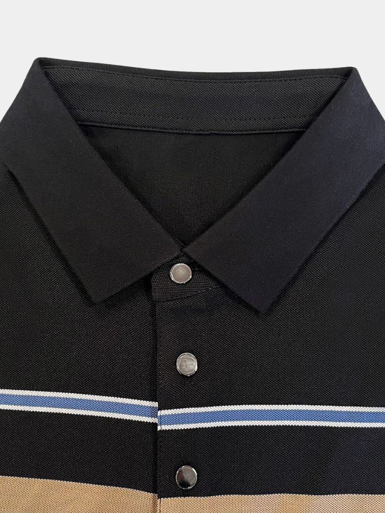 Sunset Stripe Polo – Vailor & Veil