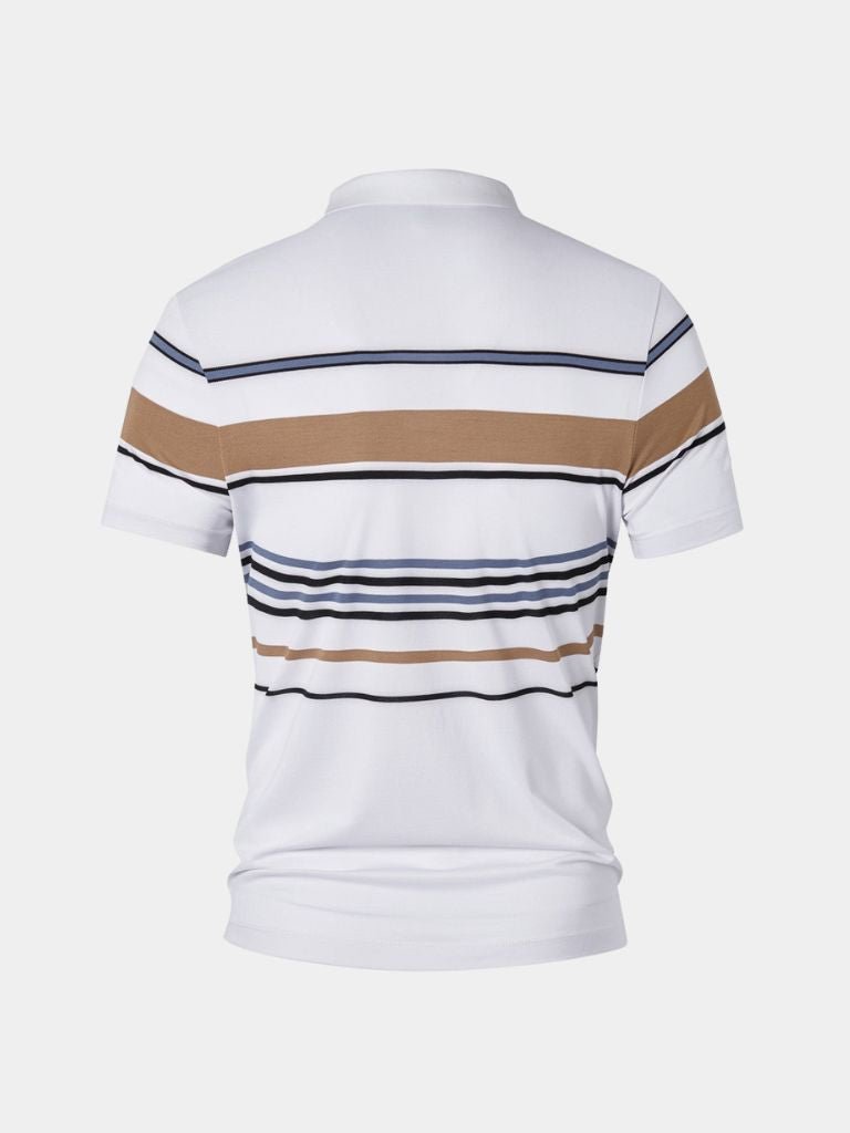Sunset Stripe Polo – Vailor & Veil