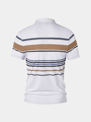 Sunset Stripe Polo – Vailor & Veil