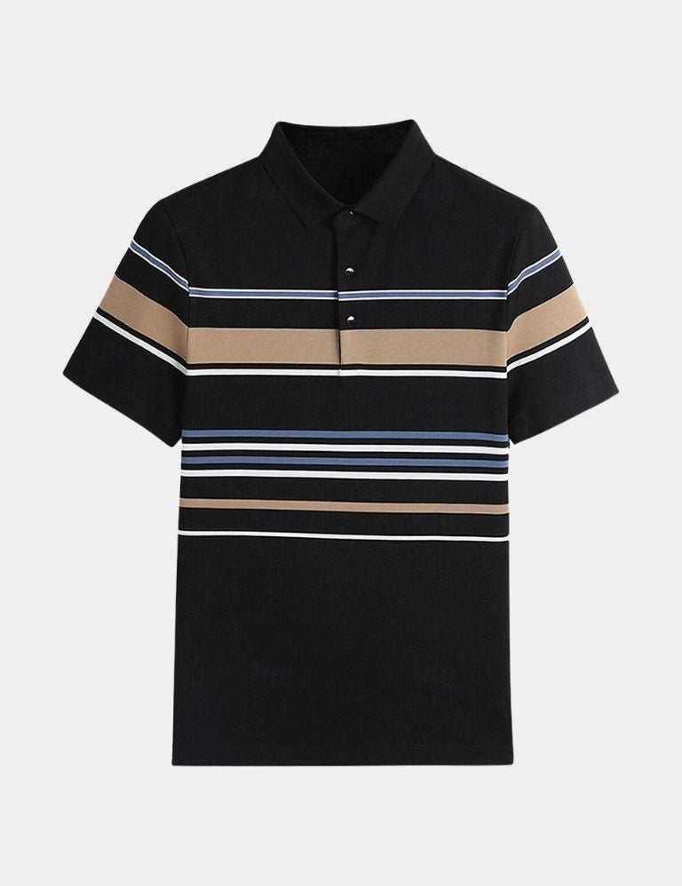 Sunset Stripe Polo – Vailor & Veil