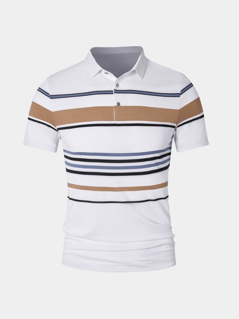 Sunset Stripe Polo – Vailor & Veil