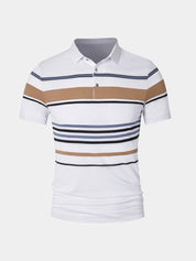 Sunset Stripe Polo – Vailor & Veil