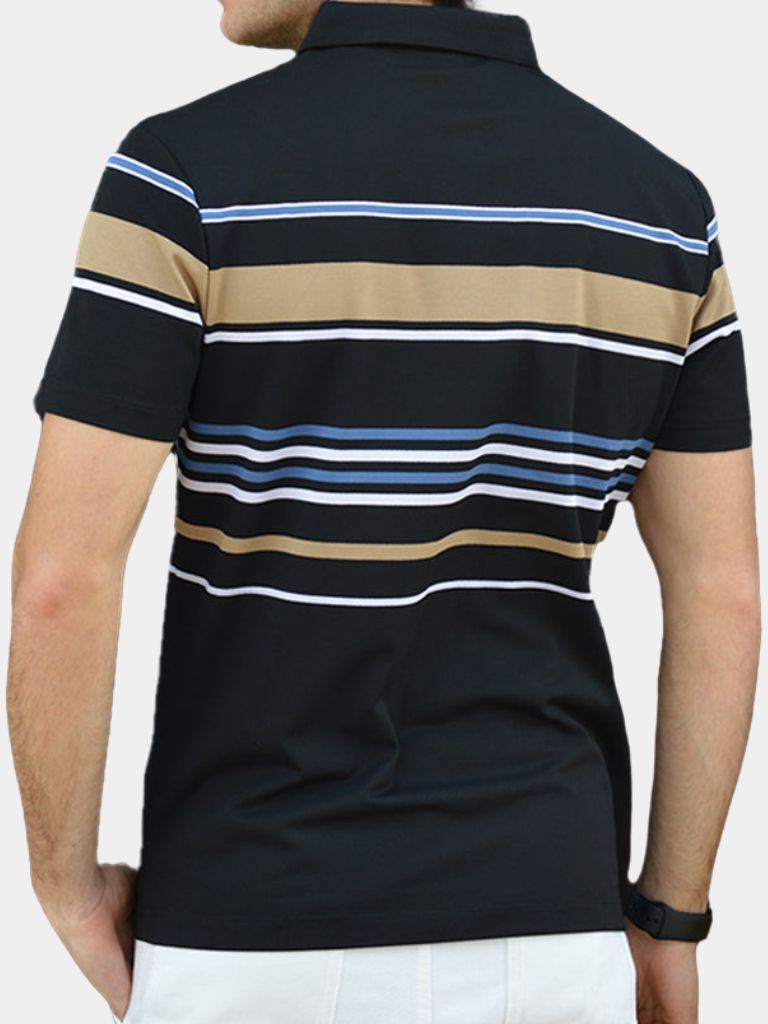 Sunset Stripe Polo – Vailor & Veil