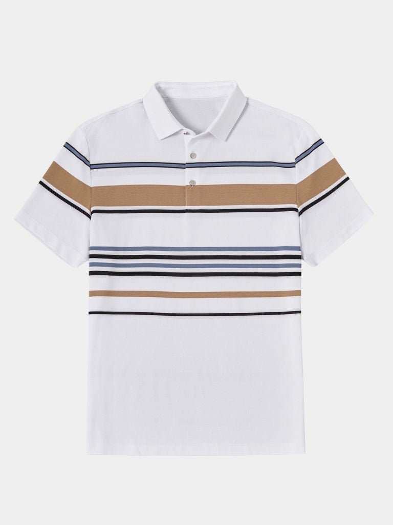 Sunset Stripe Polo – Vailor & Veil