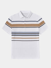 Sunset Stripe Polo – Vailor & Veil