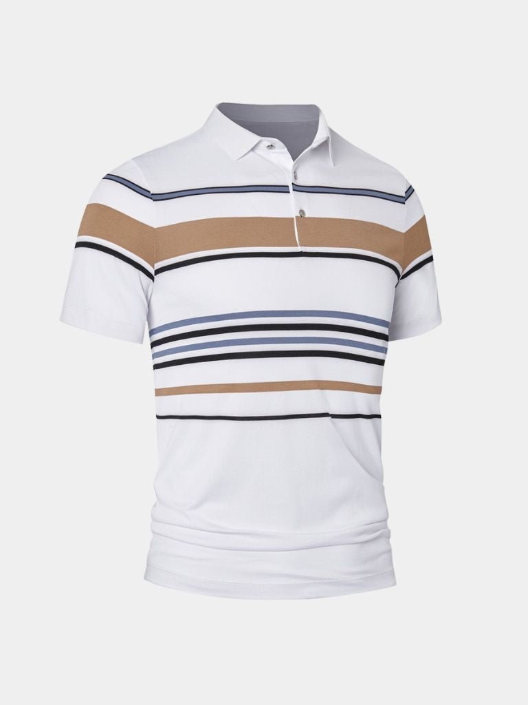 Sunset Stripe Polo – Vailor & Veil