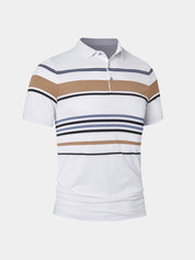 Sunset Stripe Polo – Vailor & Veil