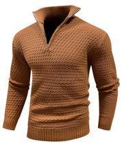 Premium Men's Turtleneck Quarter-Zip (5 Designs)