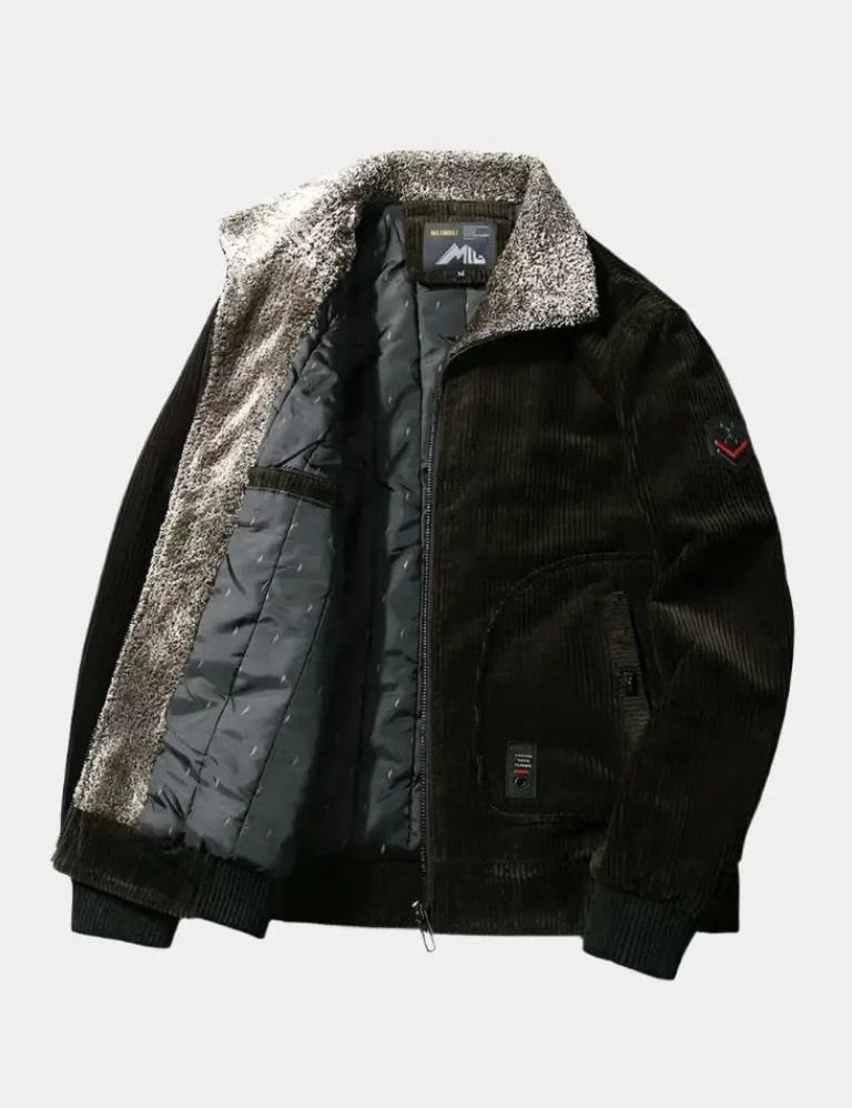 Thermal Windbreaker Corduroy Jacket - Vailor & Veil