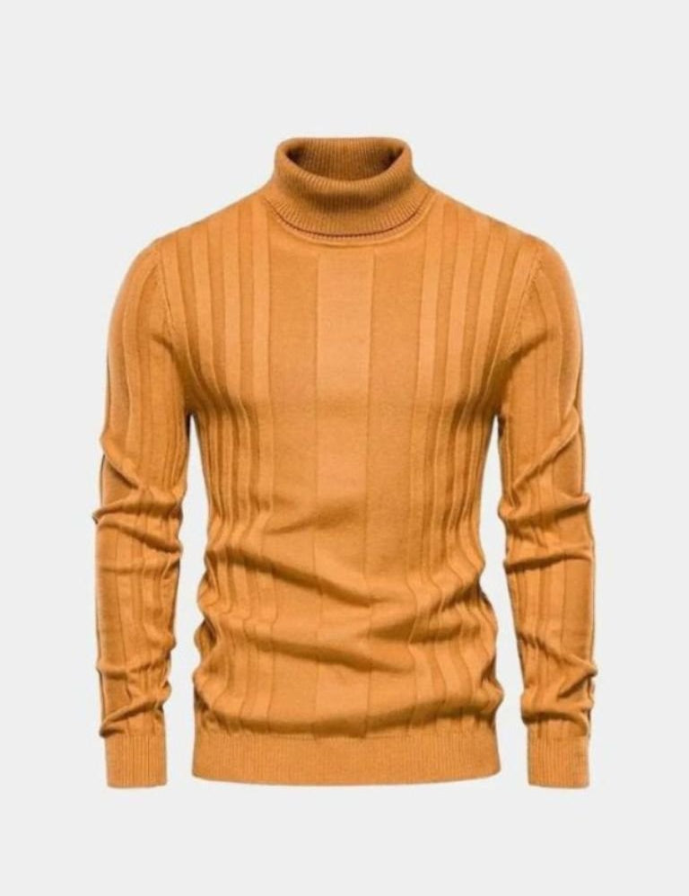 Turtleneck Knitwear Pullover Sweater - Vailor & Veil