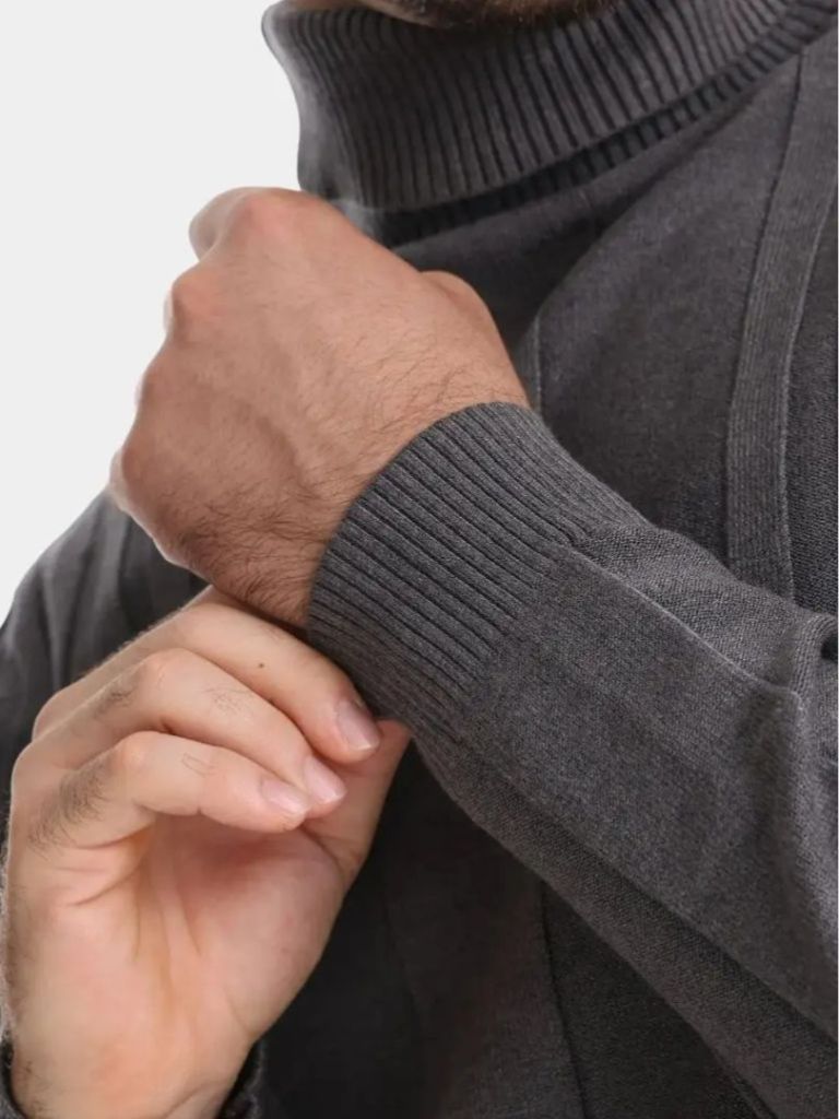 Turtleneck Knitwear Pullover Sweater - Vailor & Veil