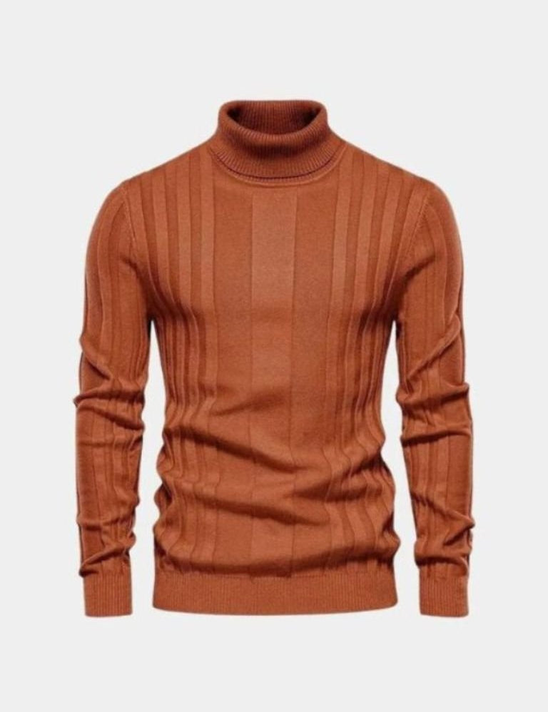 Turtleneck Knitwear Pullover Sweater - Vailor & Veil