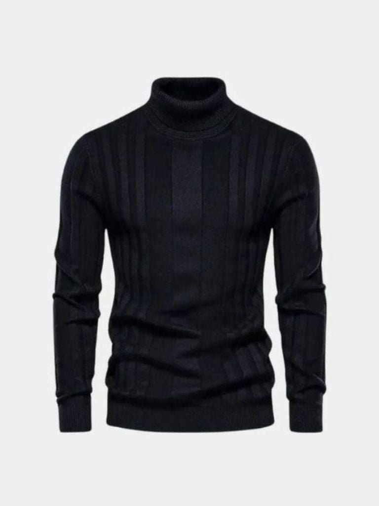Turtleneck Knitwear Pullover Sweater - Vailor & Veil