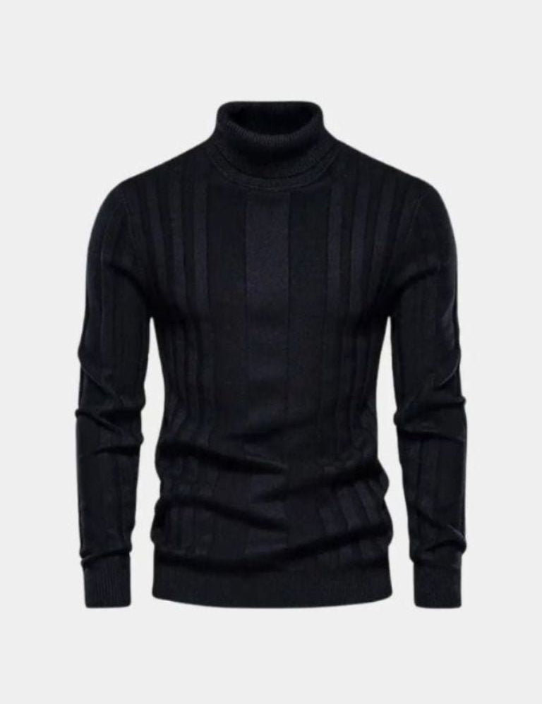 Turtleneck Knitwear Pullover Sweater - Vailor & Veil