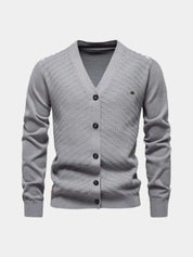 V Neck Knitwear Cardigan - Vailor & Veil